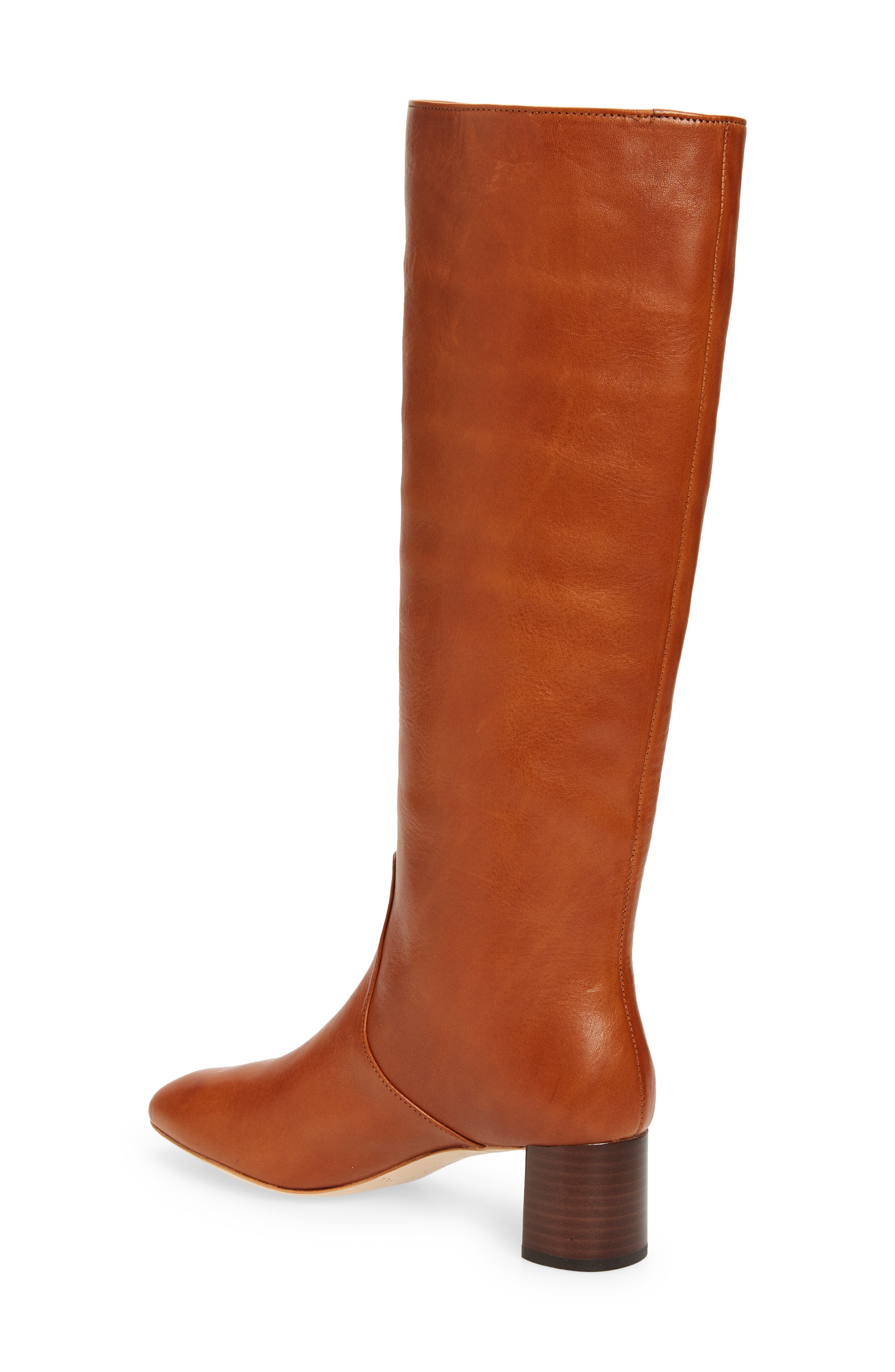 Loeffler Randall Gia Knee High Boot, Alternate, color, Cognac