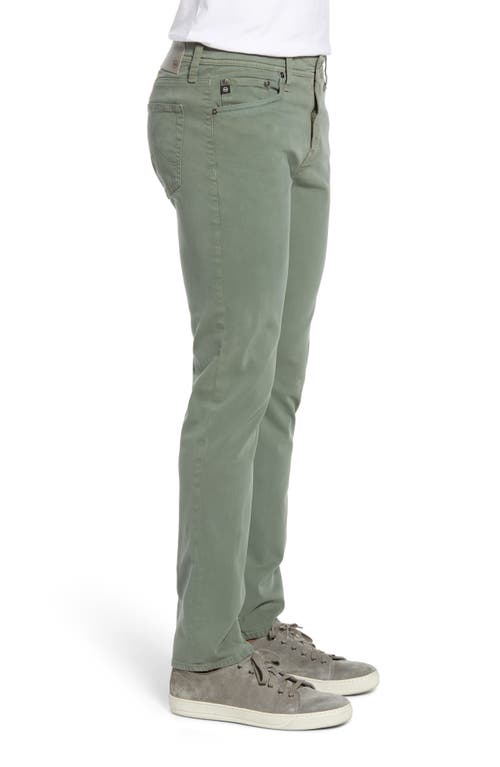 Ag Everett Sud Slim Straight Fit Pants In Green