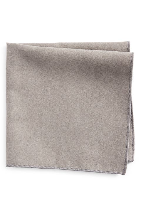 Solid Cotton Pocket Square