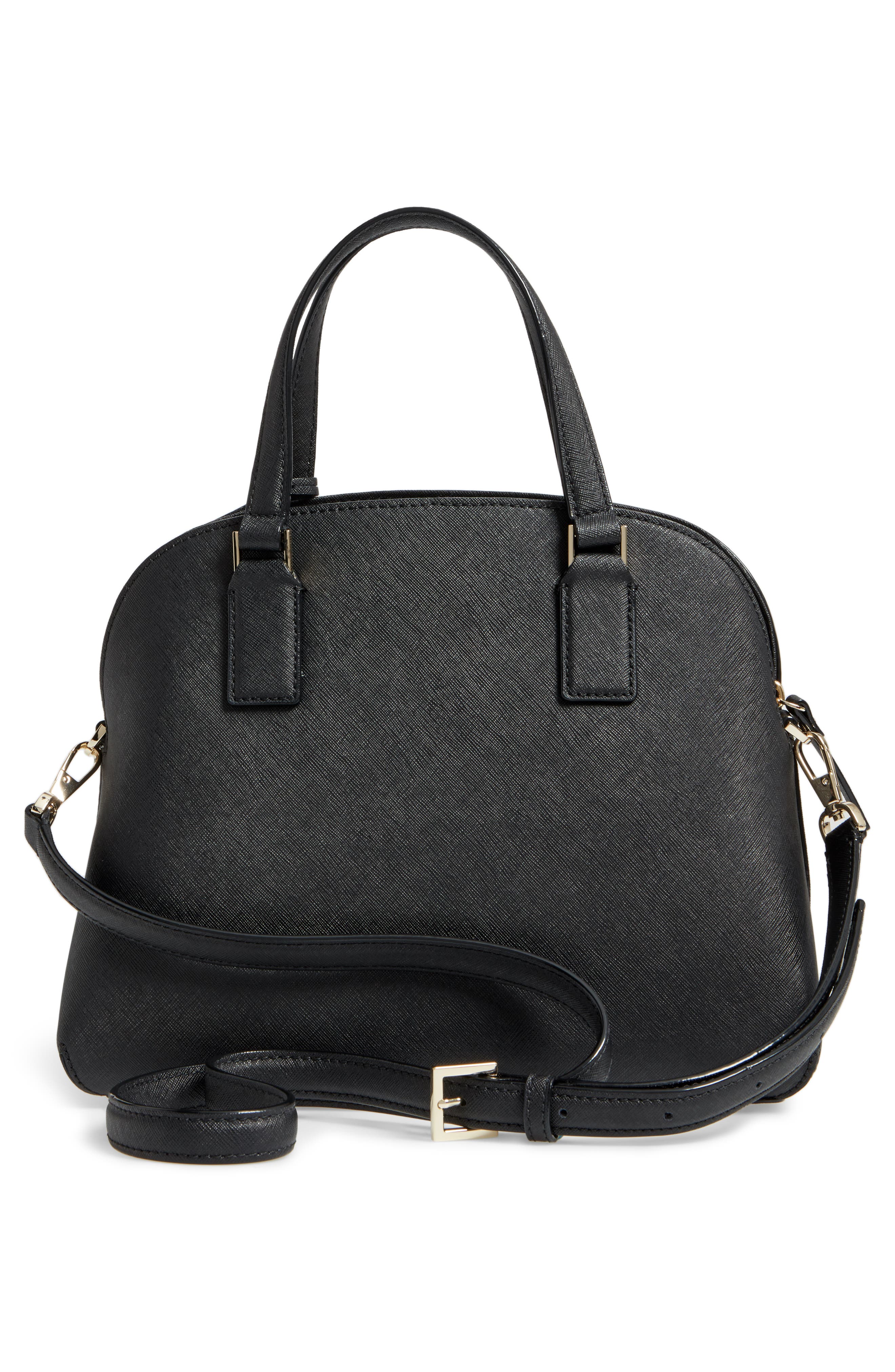 Kate Spade New York cameron street - lottie leather satchel, Alternate, color, 