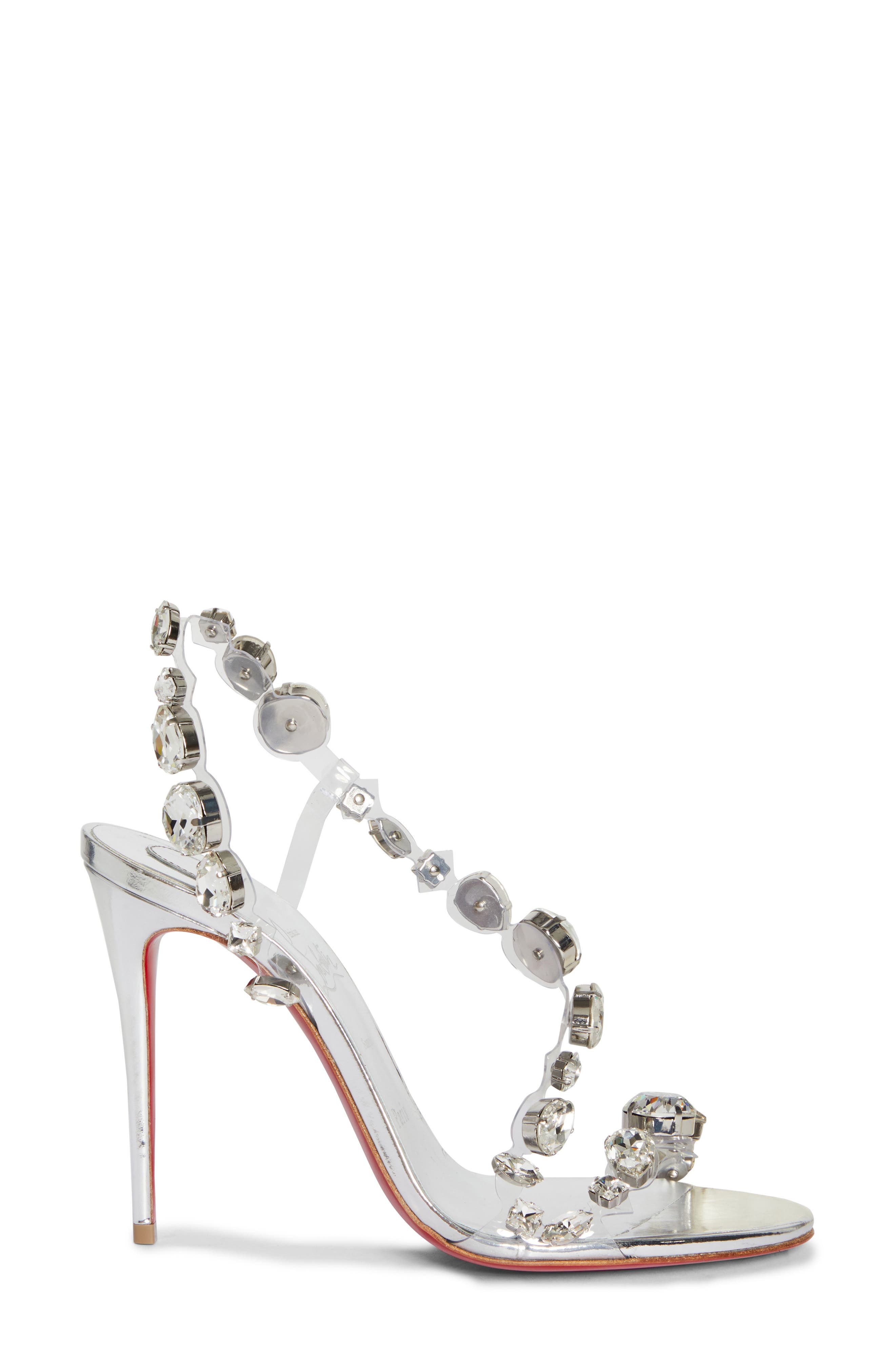 Christian Louboutin Rosalie Crystal Embellished Slingback Sandal, Alternate, color, 