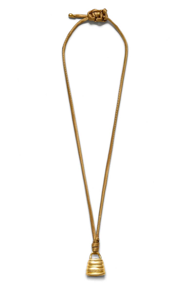 Loxley Pendant Necklace, Main, color, ANTIQUE BRASS