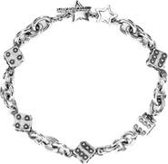 mnml Men's Dice Chain Bracelet