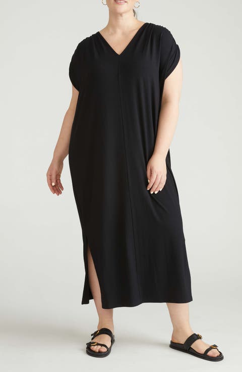 Kris Divine Jersey Maxi Dress (Plus)