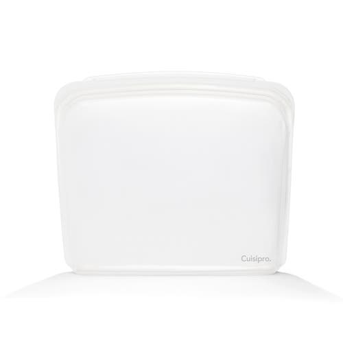 Cuisipro Pack-it Silicone Reusable Storage Bag, 3000ml/101 oz In Transparent