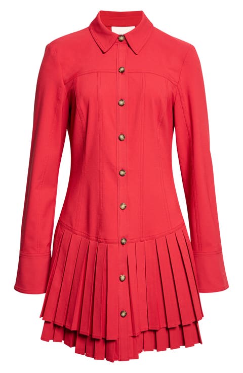 Dalissa Pleated Minidress