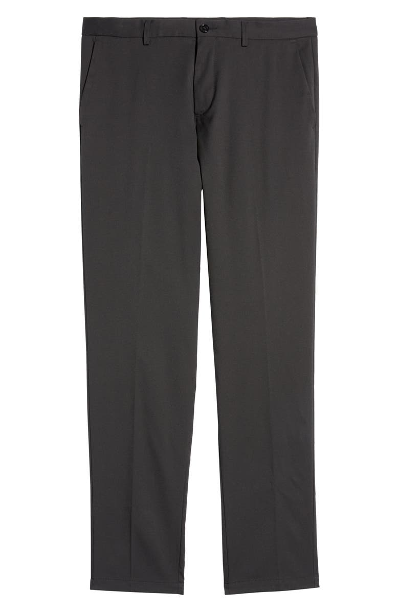 BOSS Spectre Water Repellent Slim Fit Chino Pants, Alternate, color, Black