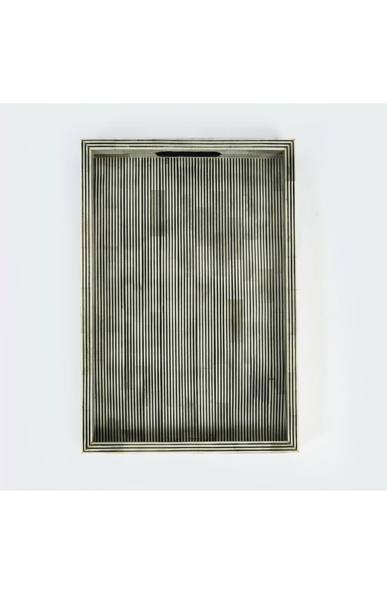 Mela Artisans Pinstripe Inlay Tray, Alternate, color, Pinstripe