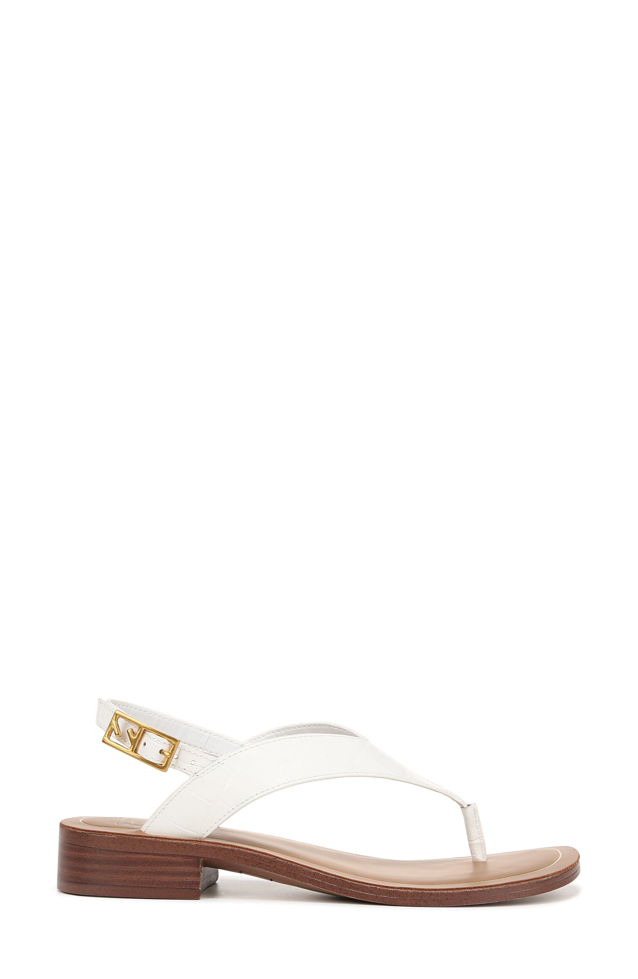 Iris Slingback Sandal, Alternate, color, WHITE