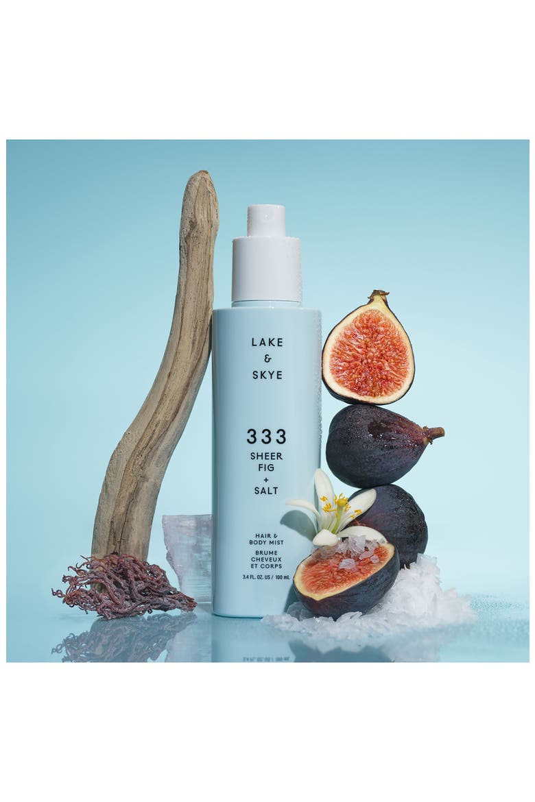 333 Sheer Fig + Salt Hair & Body Mist, Alternate, color, NO COLOR