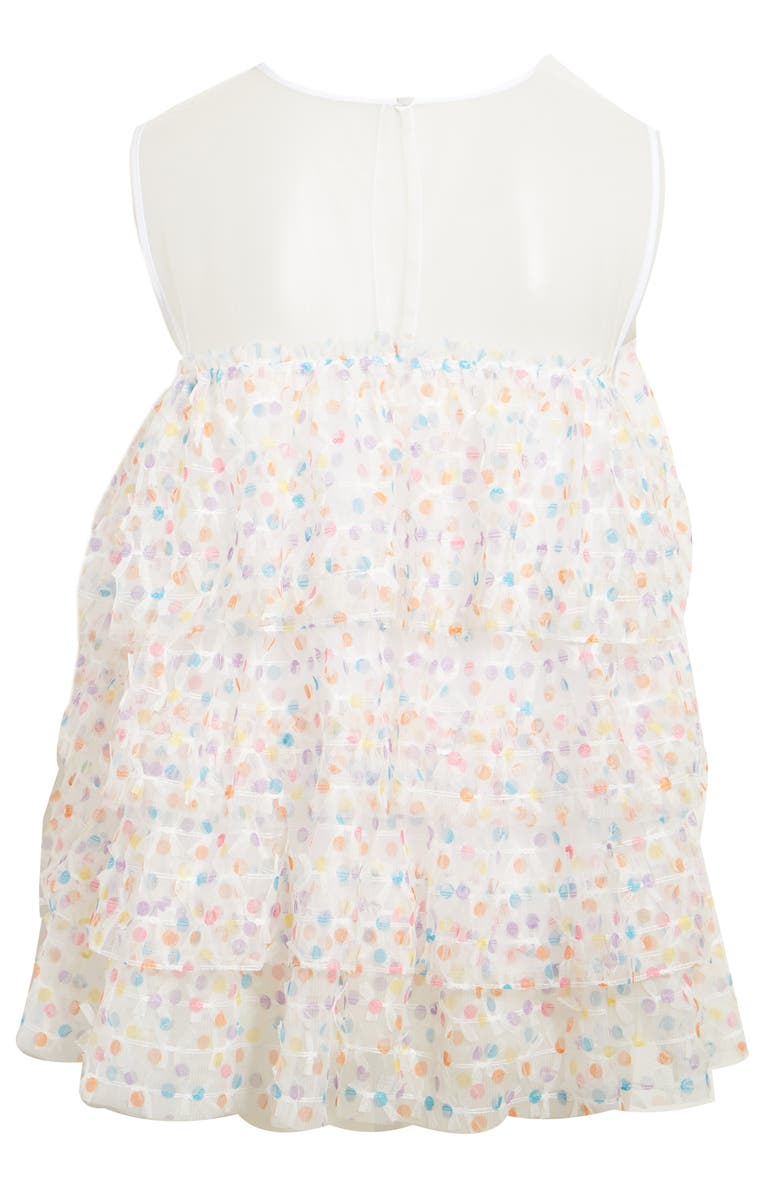 Halogen<sup>®</sup> x Atlantic-Pacific Dot Tulle Top, Alternate, color, 