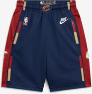 Nike Youth Nike Navy Cleveland Cavaliers Hardwood Classics Dri-FIT Swingman Shorts