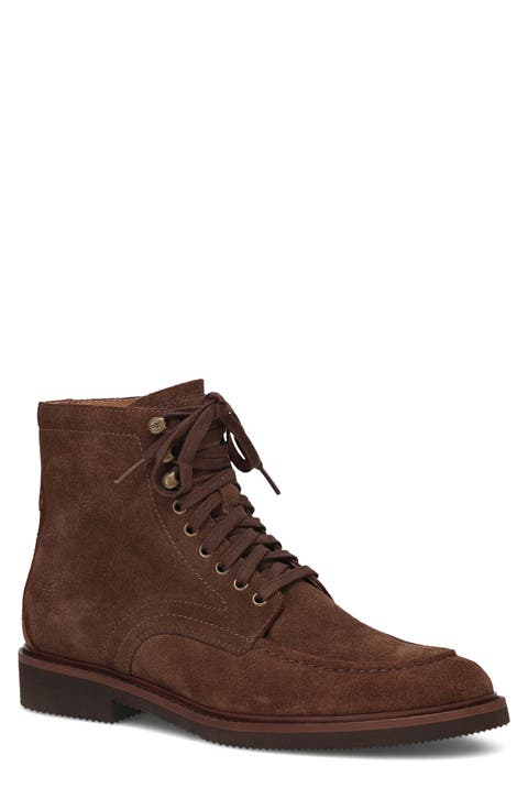 Lowell Leather Lace Up Boot