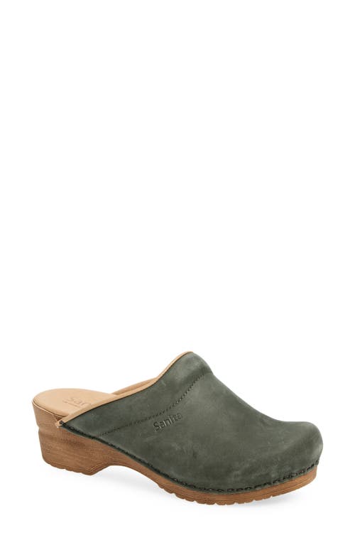 Sanita Ellis Leather Clog In Brown