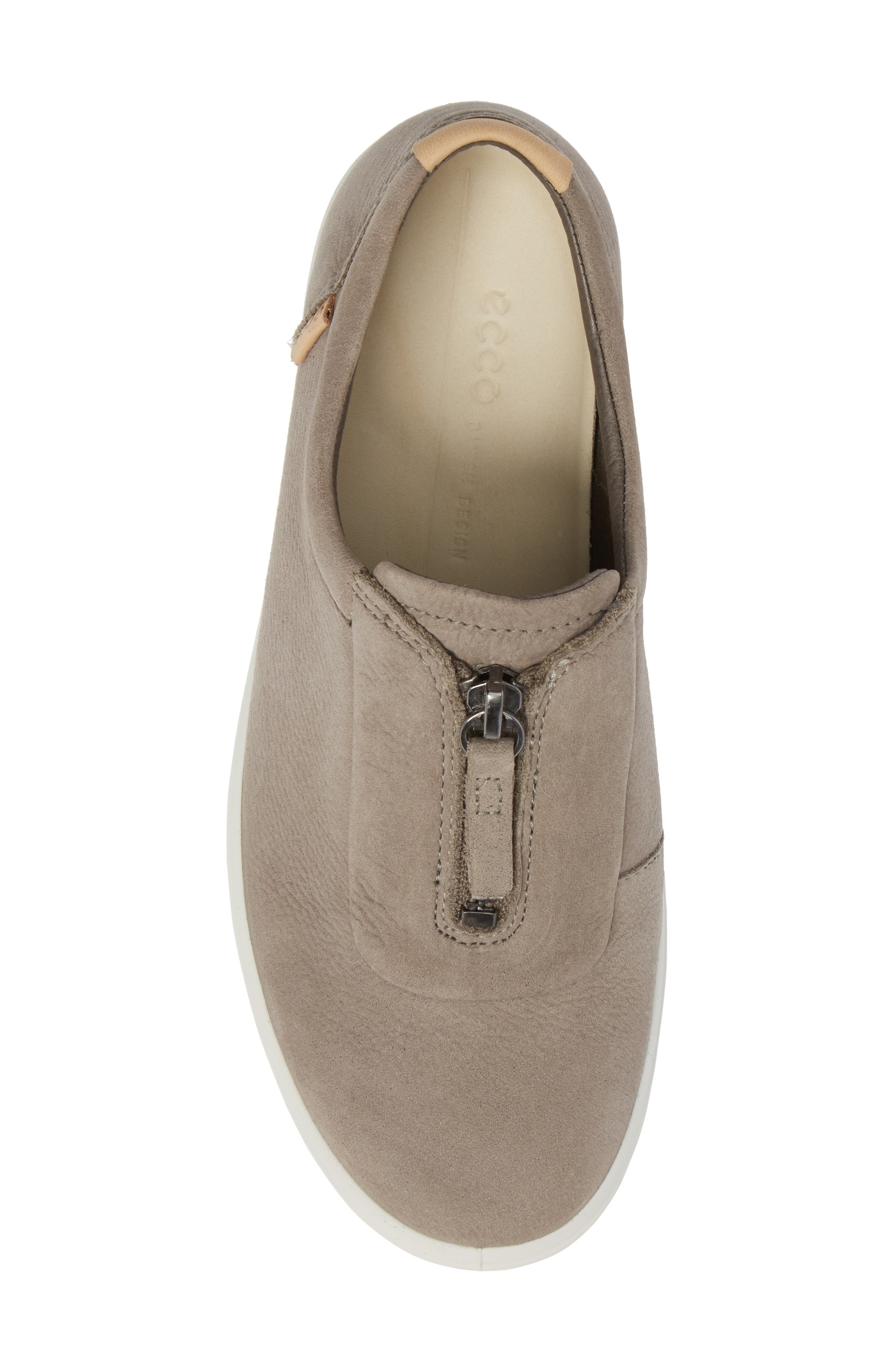 Soft 7 Slip-On Sneaker, Alternate, color, WARM GREY LEATHER