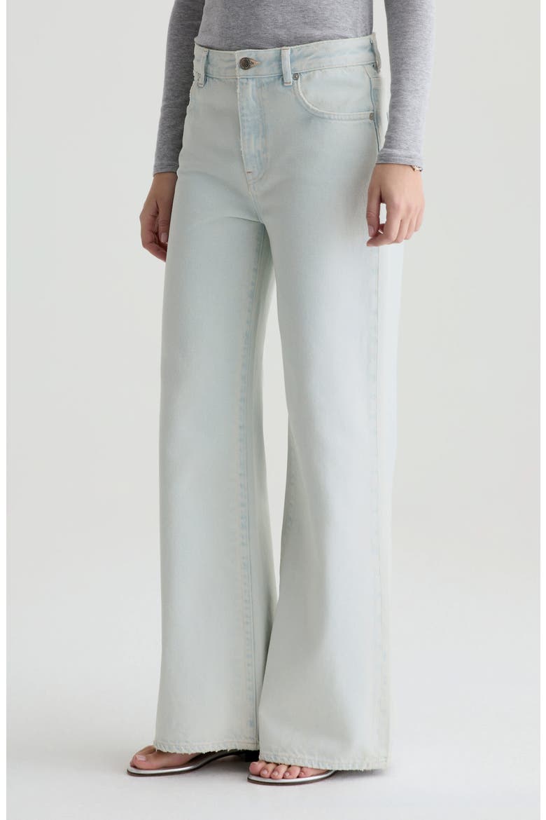 Saige Wide Leg Jeans, Alternate, color, LUMINANCE