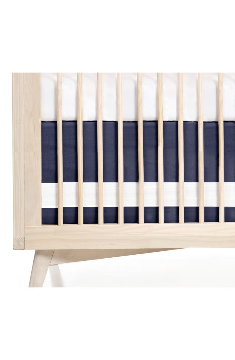 Oilo Feather Cuddle Blanket, Crib Skirt & Crib Sheet Set, Alternate, color,