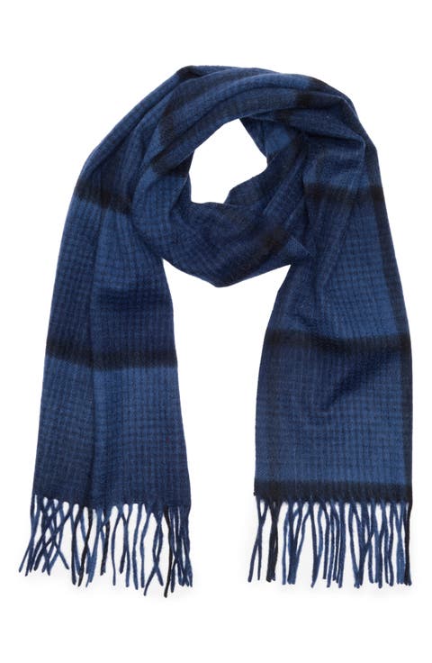 Men's Cashmere Fringe Scarf