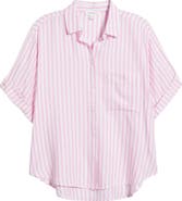 beachlunchlounge Murphy Stripe Button-Up Shirt