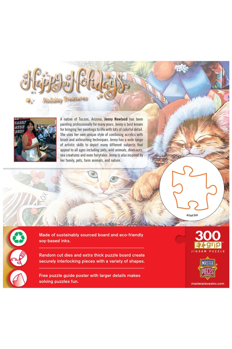 Holiday Treasures 300pc Jigsaw Puzzle, Alternate, color, Multicolor