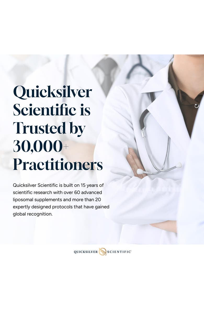 Quicksilver Scientific Ultra Binder Bentonite Clay Zeolite and Charcoal Capsules, Alternate, color, NO COLOR