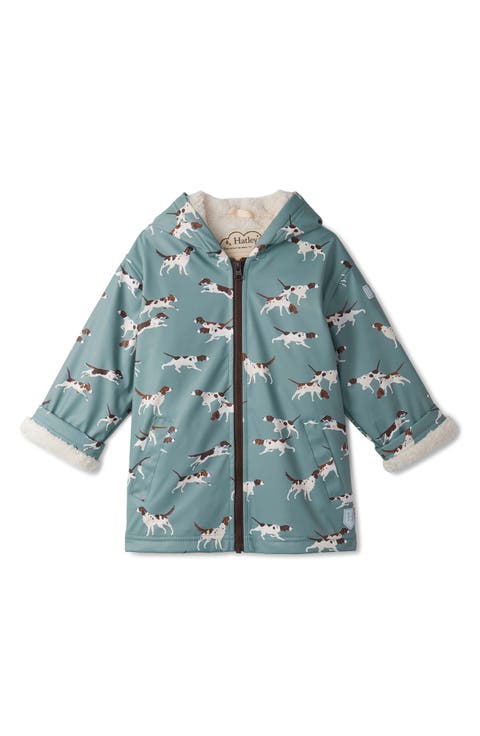 Kids' On the Hunt Waterproof Fleece Lined Hooded Raincoat (Toddler & Little Kid)