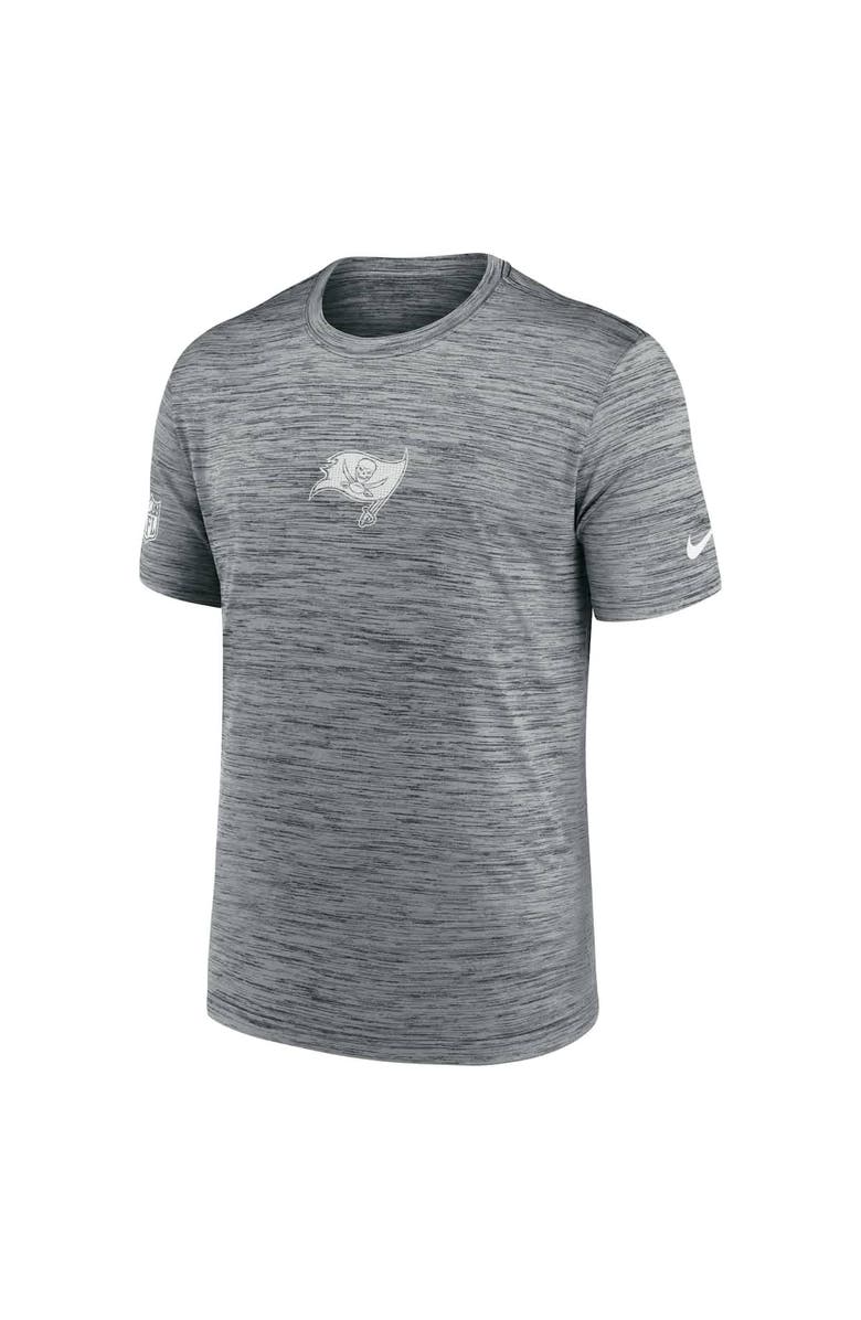 Nike Men's Nike Gray Tampa Bay Buccaneers Sideline Velocity Performance T-Shirt, Alternate, color, Gray