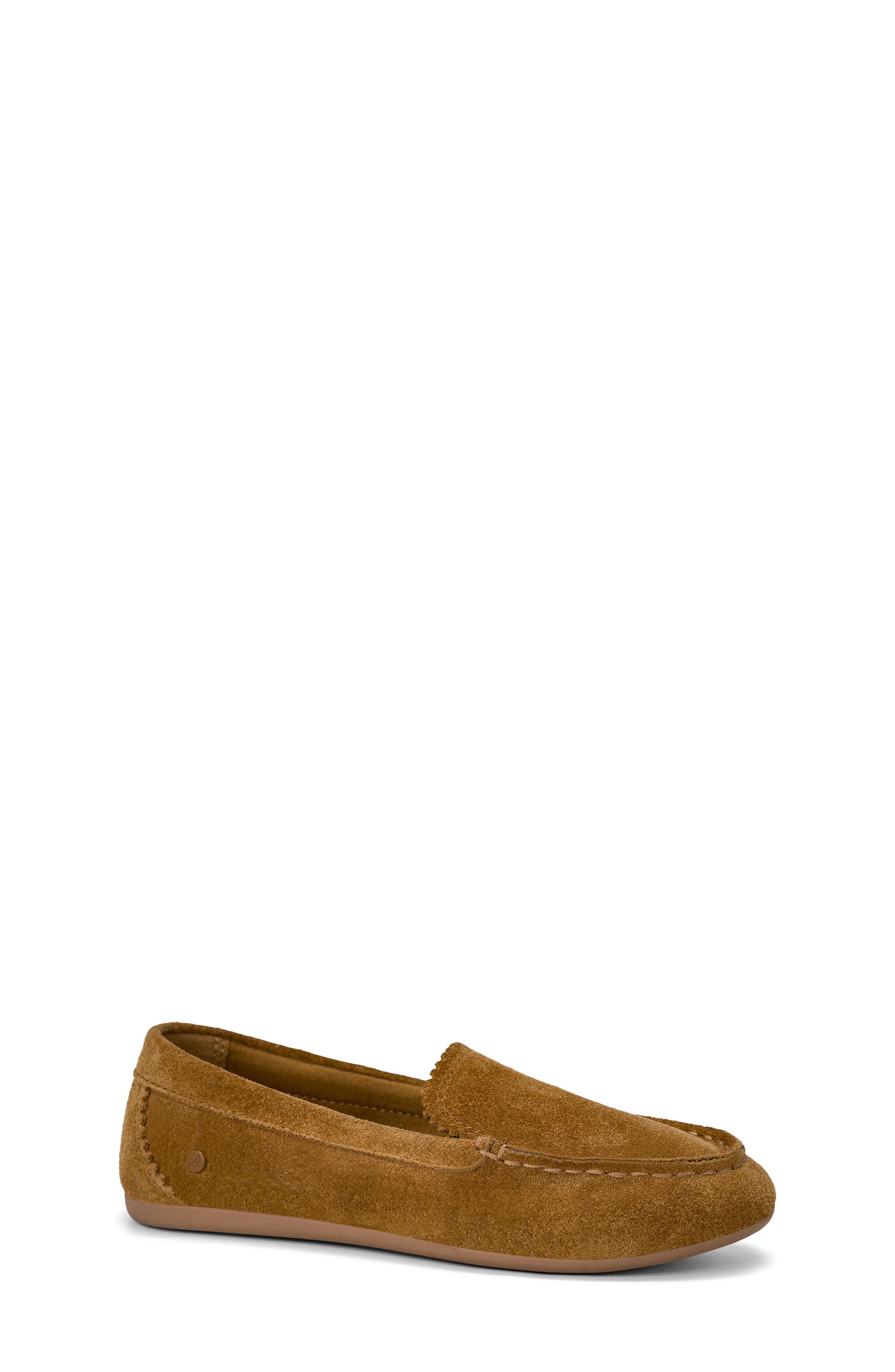 Kids' Brynn Driver Moc Loafer, Main, color, TEDDY TAN