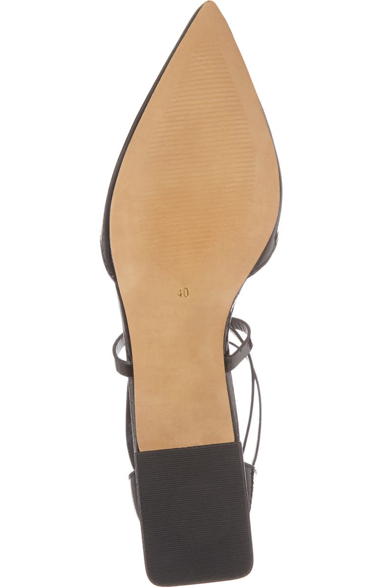 Topshop Jolly Flared Heel d'Orsay Pump, Alternate, color,