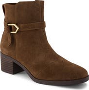 TOMS Suede Ankle Bootie