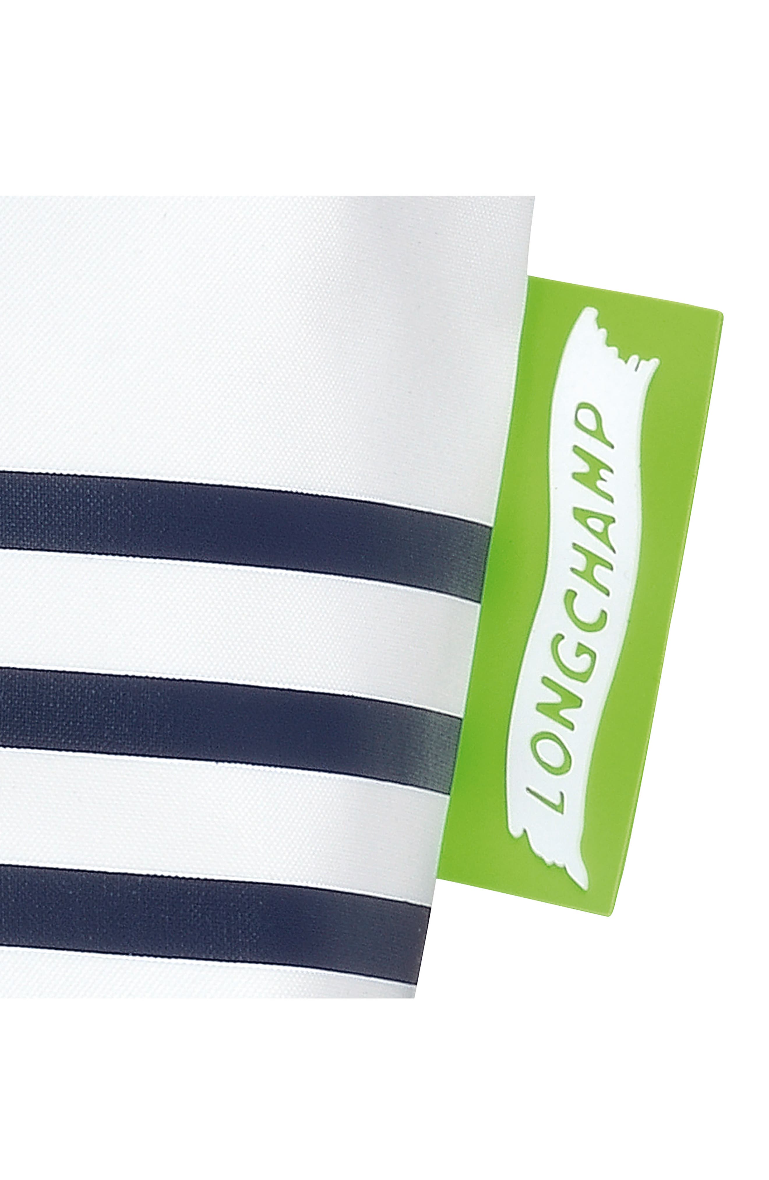 Longchamp Le Pliage Marinière Recycled Nylon Canvas Travel Bag, Alternate, color, 