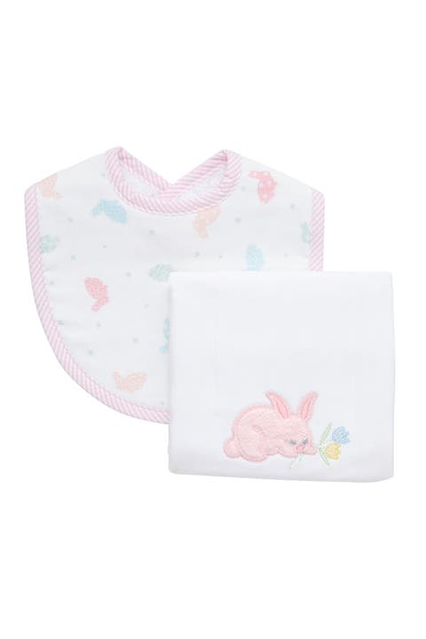 Playful Pals Basic Bib & Burp Boxed Set