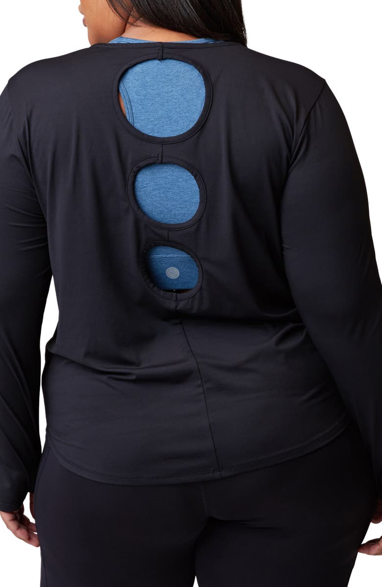 Threads 4 Thought Dacia Circle Back Top, Alternate, color, Jet Black