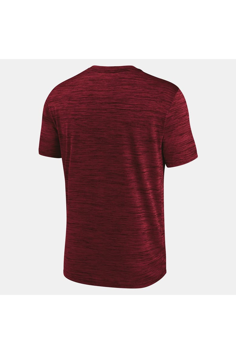 Men's Nike  Crimson Alabama Crimson Tide Primetime Arch Logo Velocity Dri-FIT T-Shirt, Alternate, color, Crimson