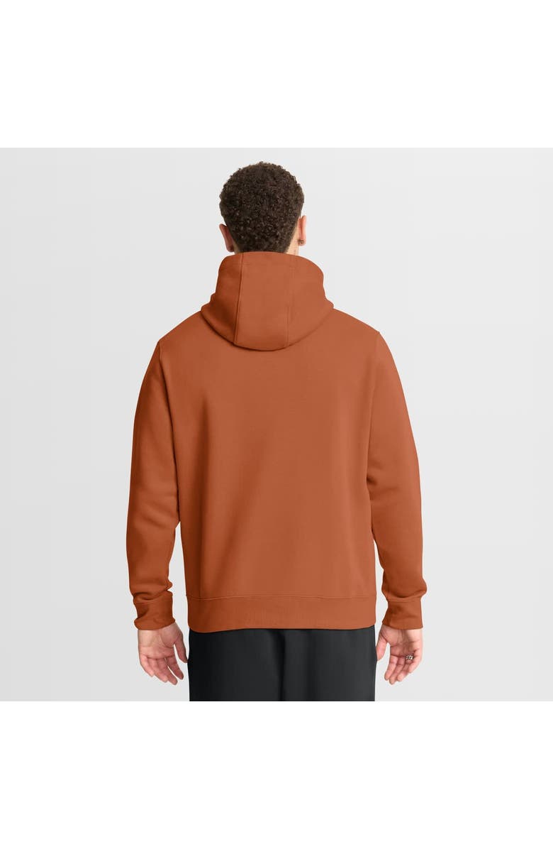 Nike Men's Nike Texas Orange Texas Longhorns Club Fleece Arch Pullover Hoodie, Alternate, color, Burnt Orange
