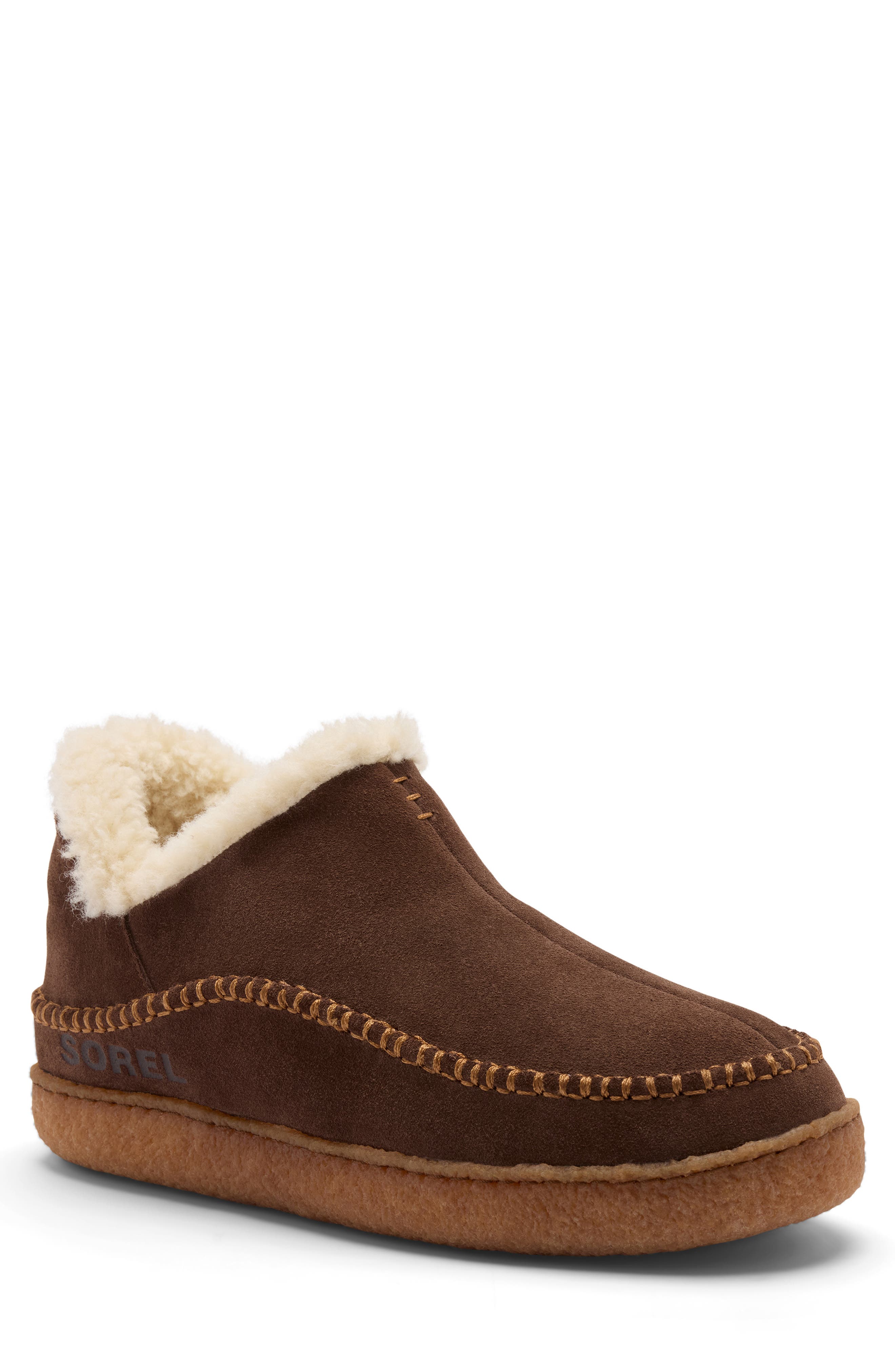 Manawan III Slipper, Main, color, TOBACCO/ ELK