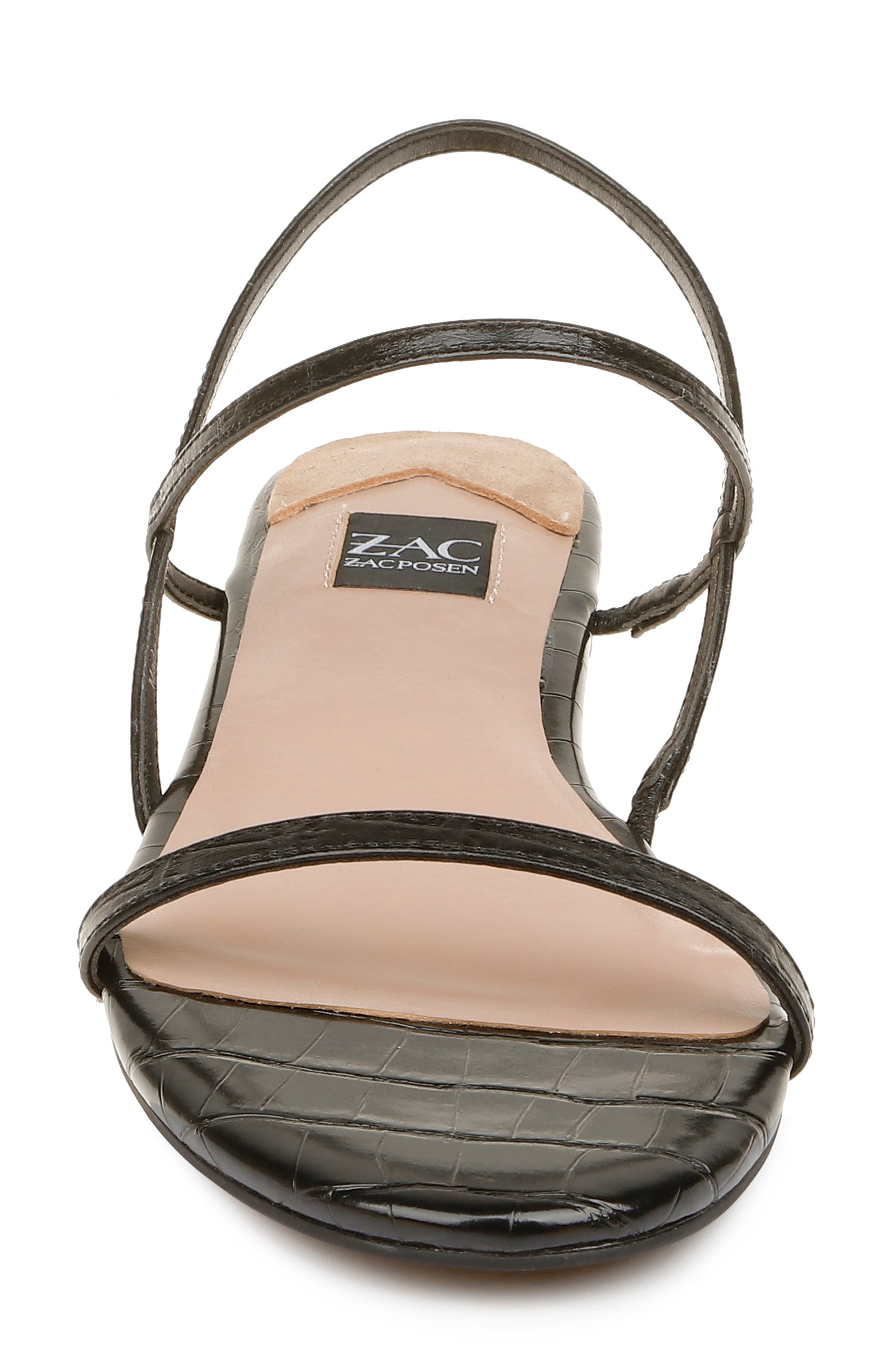 ZAC Zac Posen Sharon Flat Sandal, Alternate, color, 