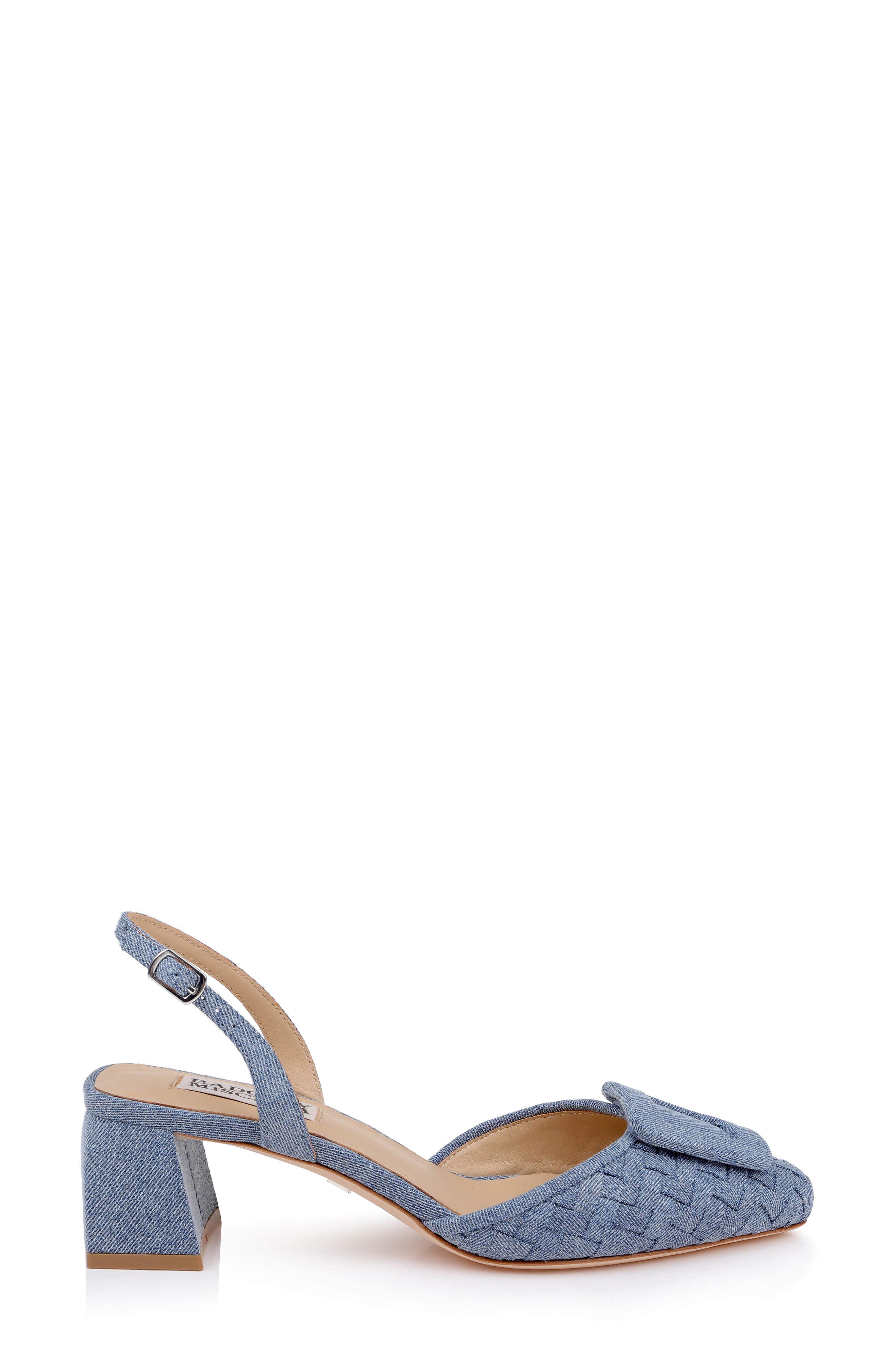 Yaneli Slingback Pump, Alternate, color, LIGHT DENIM