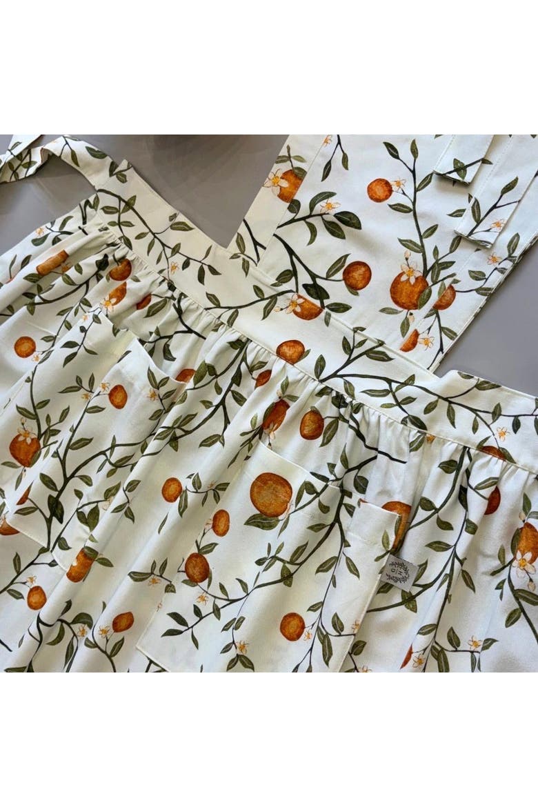Orange Grove Little Hostess Apron, Alternate, color, M (6-12)