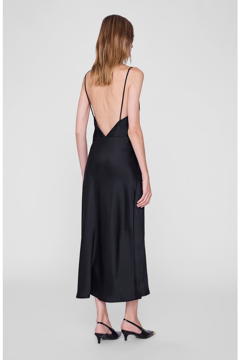 Blanca Midi Dress, Alternate, color, Black