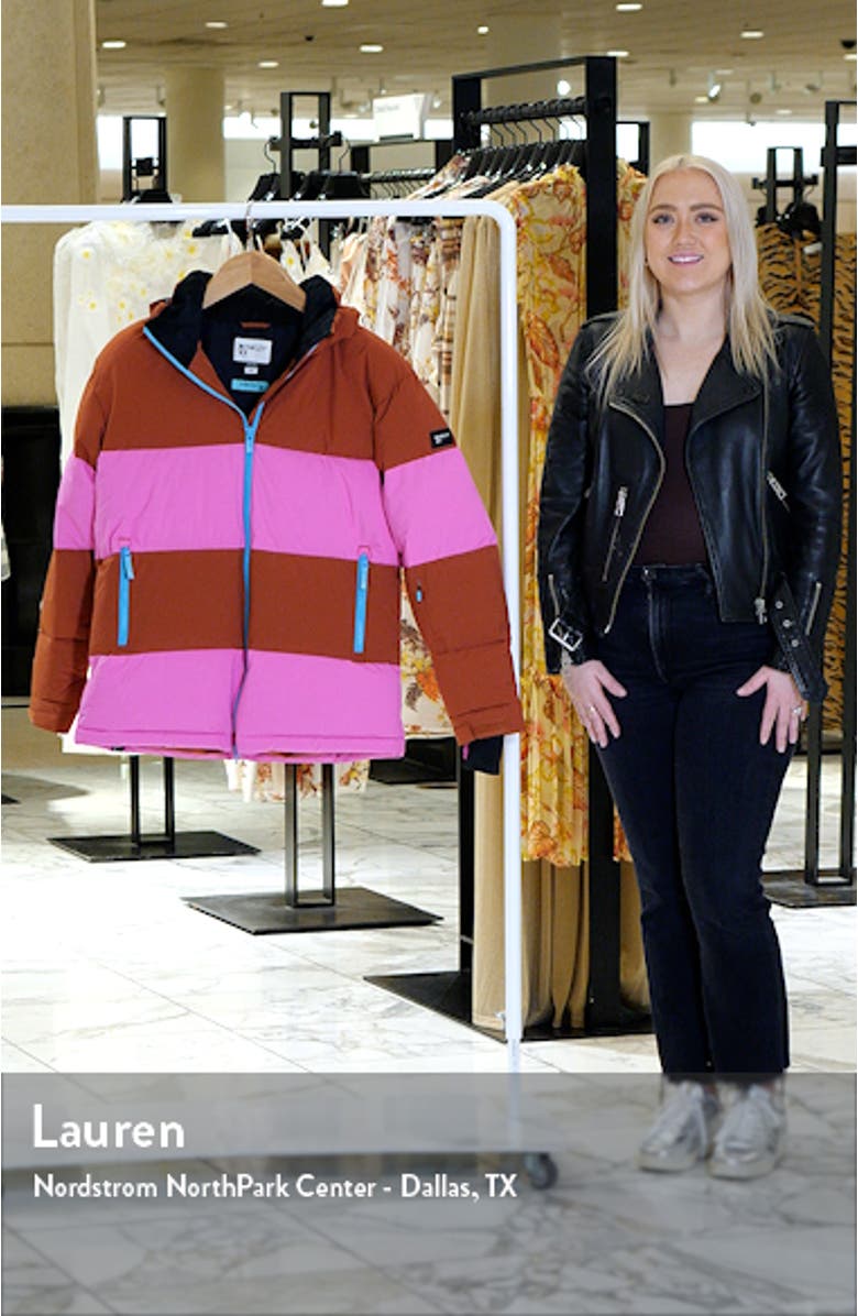 x Rowley Colorblock Hooded Puffer Jacket, sales video thumbnail