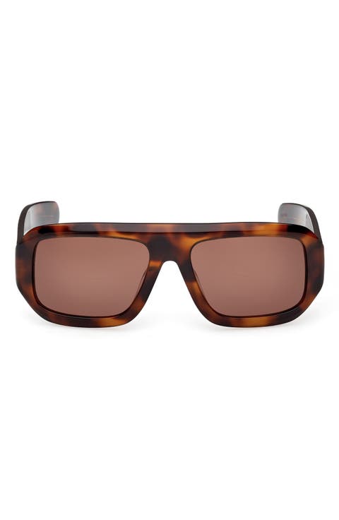 58MM Navigator Sunglasses