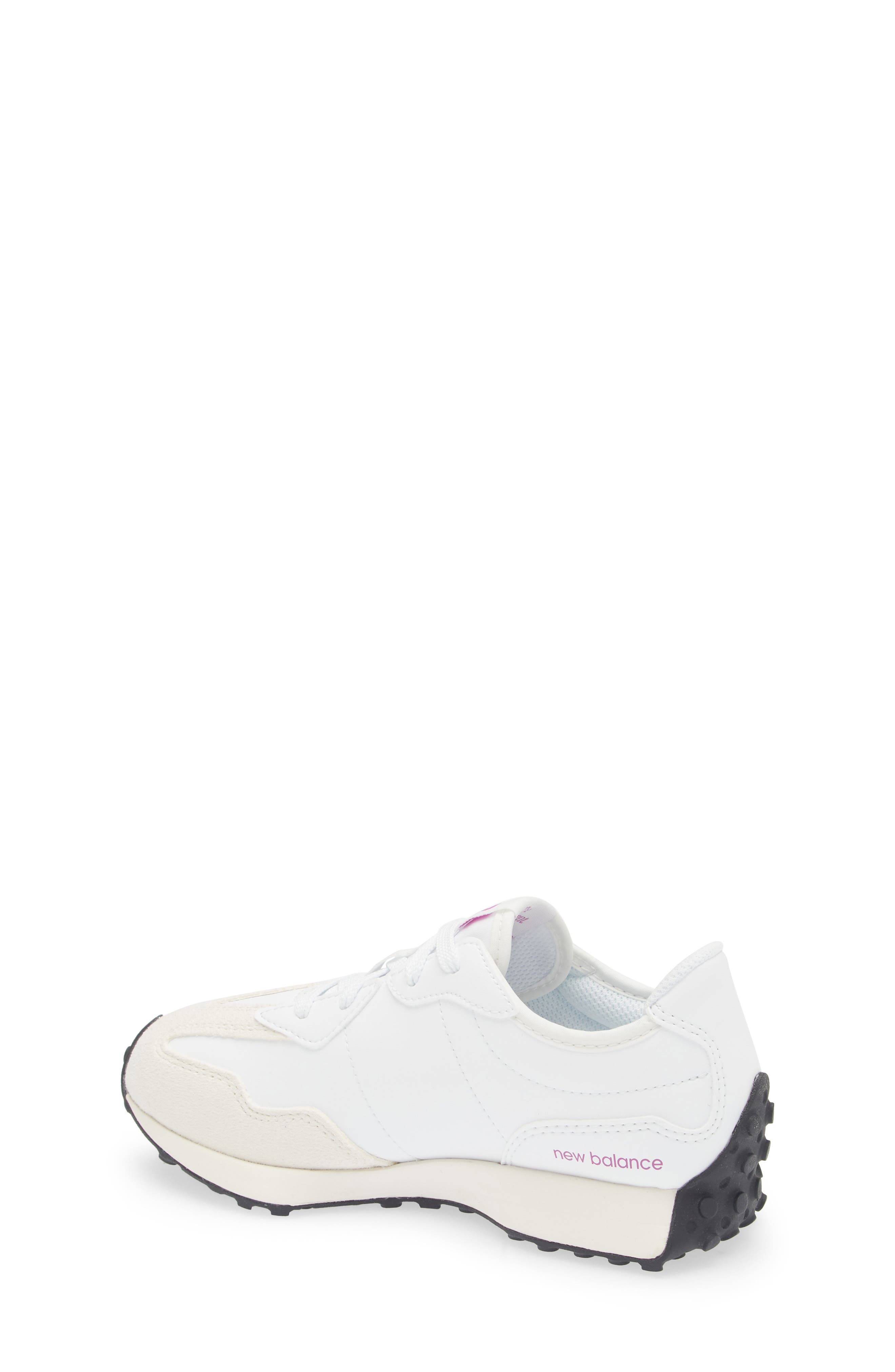 Kids' 327 Sneaker, Alternate, color, WHITE/ PASSION FRUIT