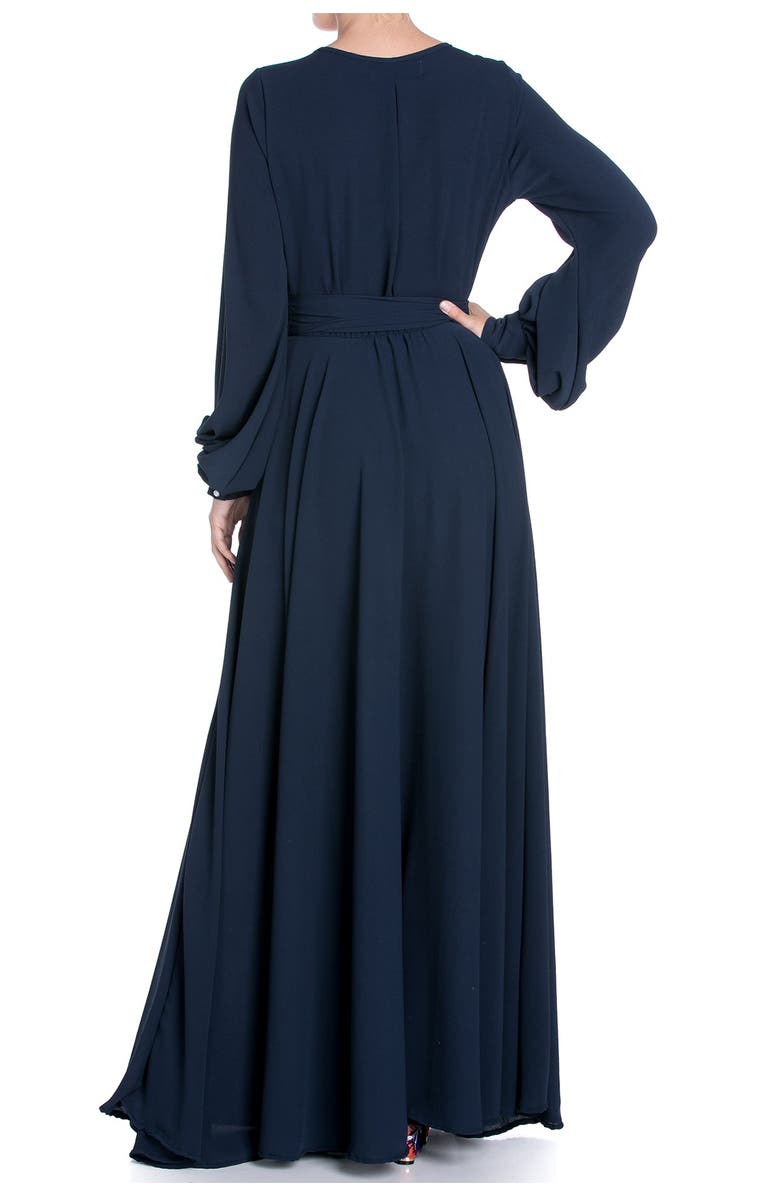 MEGHAN LA Lilypad Maxi Dress, Alternate, color, 