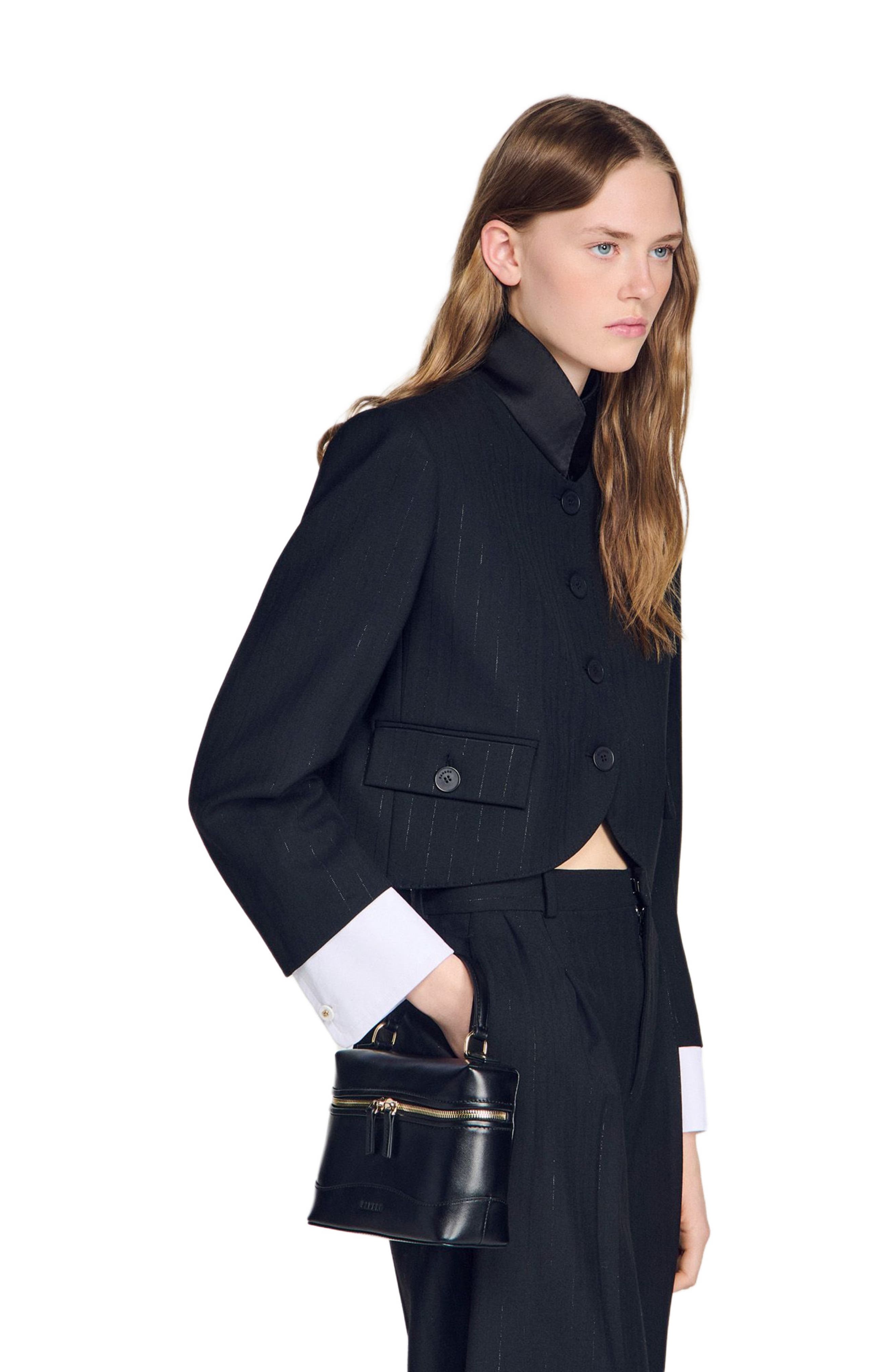TANGOLINO leather bag, Alternate, color, Black