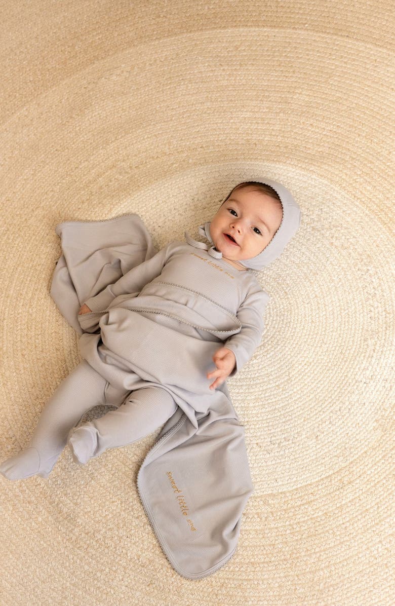 NoggiWear Sweet Little One Blanket, Alternate, color, Sky