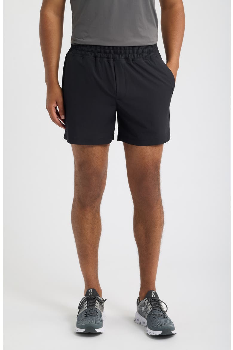 Circuit Lined Training Shorts, Main, color, BLACK