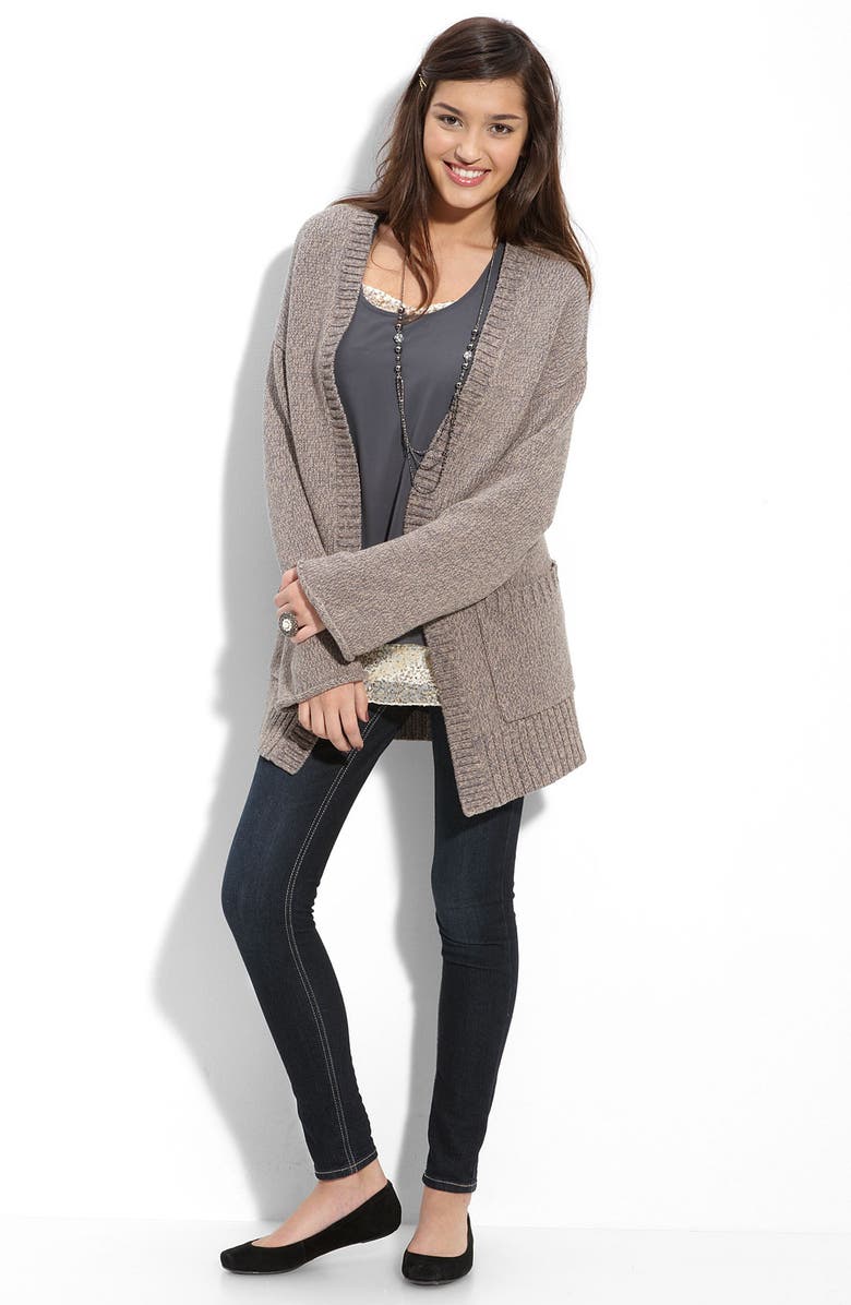 Jolt 'Pick Me Up' Stretch Denim Leggings, Main, color, 