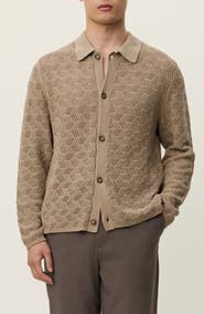 Les Deux Eloi Open Stitch Cardigan