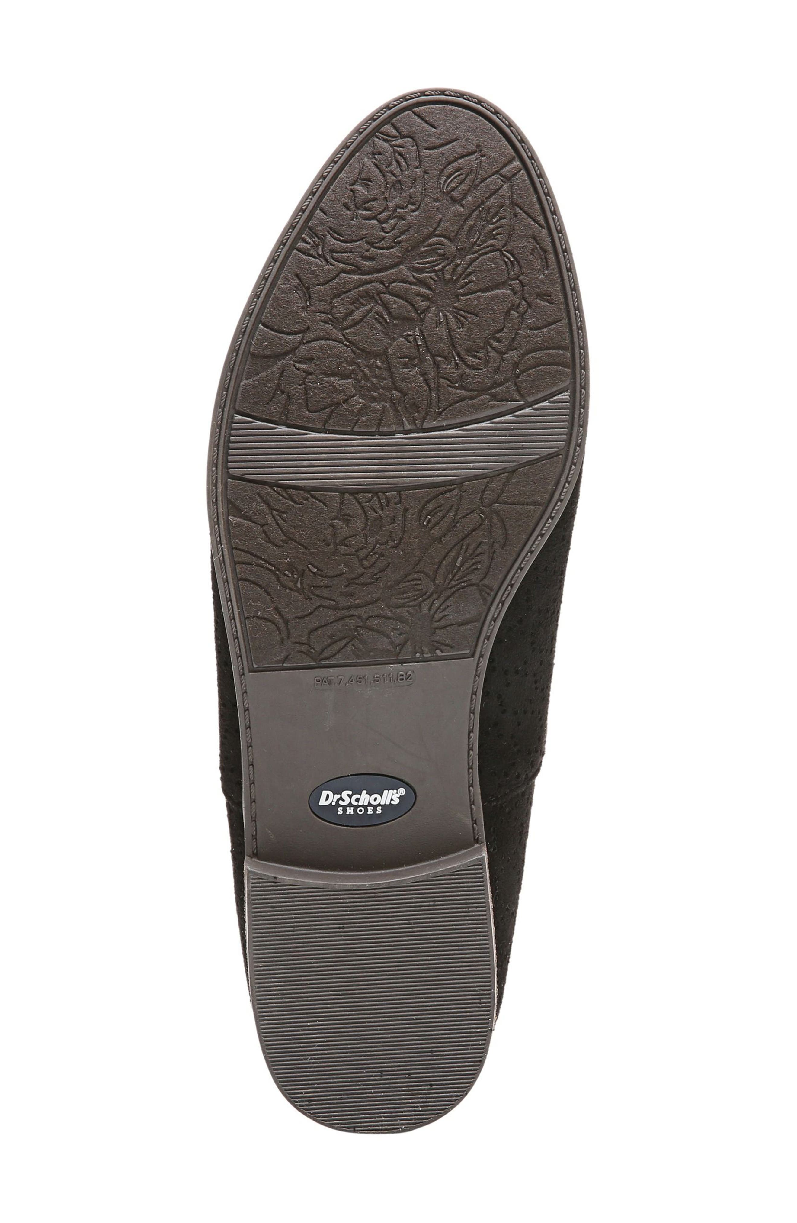 Rate Perforated Bootie, Alternate, color, BLACK FABRIC